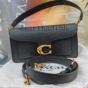 💕Coach black Tabby Shoulder Bag 26